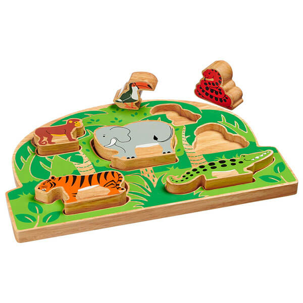 Steckpuzzle Dinos Aus Holz Liebman Design Import